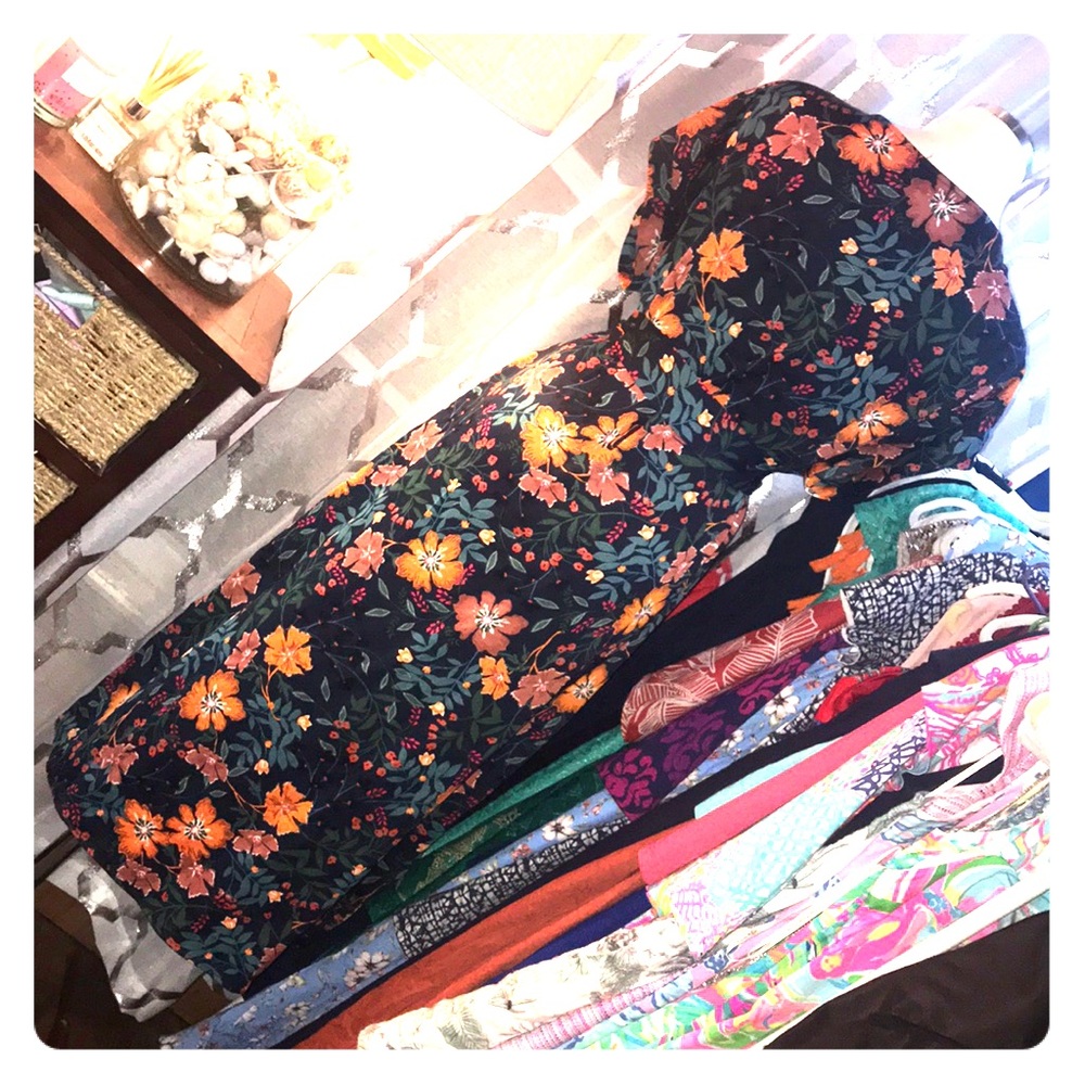 Zara Floral Wrap Dress - Picture 5 of 8
